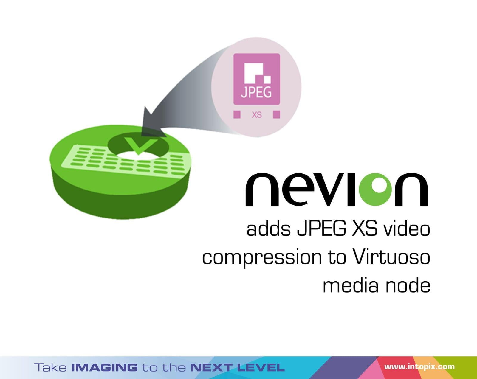 Nevion ajoute la compression vidéo JPEG XS au Virtuoso media node